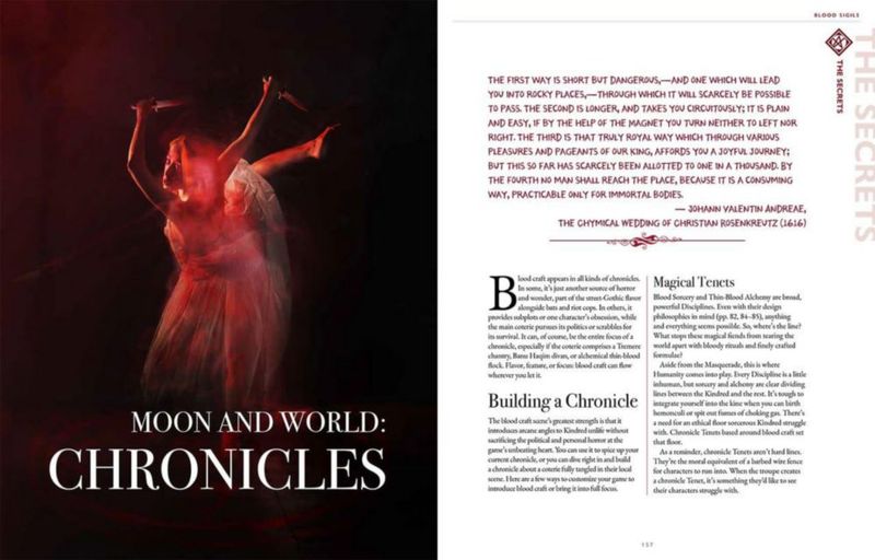Libro de consulta del juego de rol Vampire: The Masquerade 5th Ed.