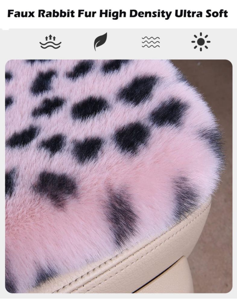 Fundas de asiento seemehappy Leopardo - Juego completo gris