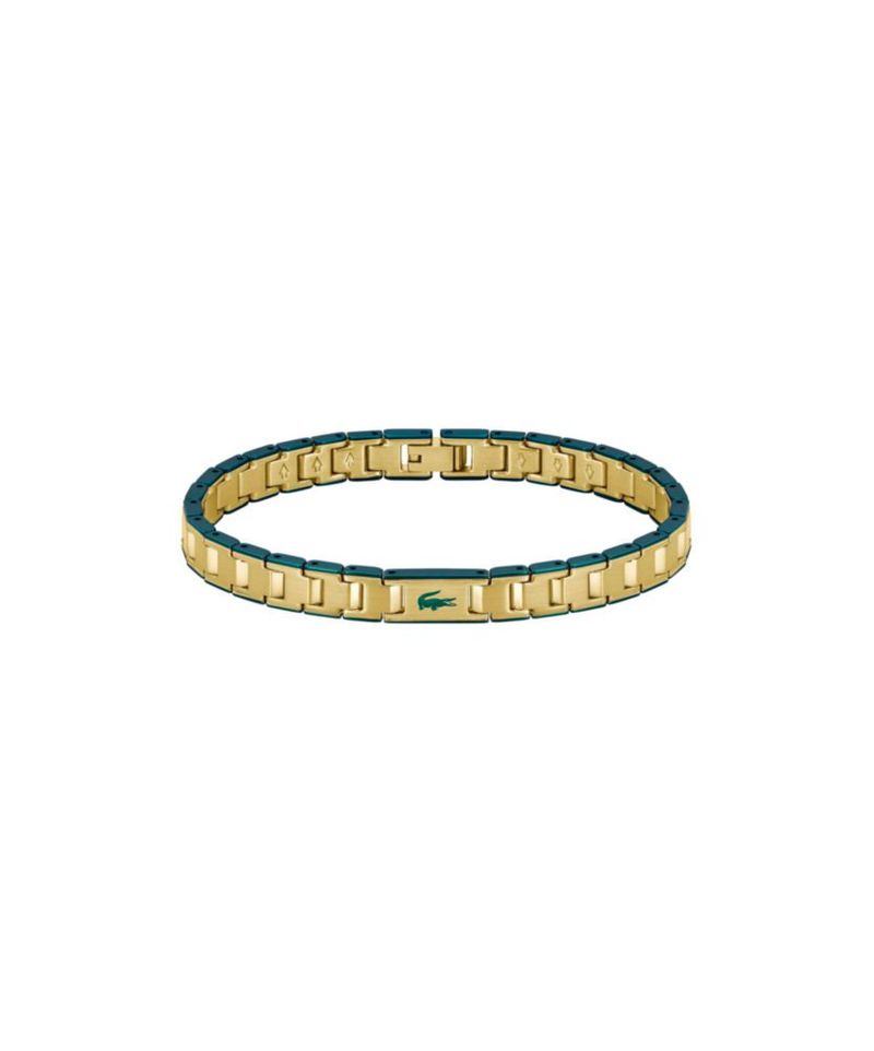 Pulsera Lacoste Metropole 190 mm Esmalte Verde