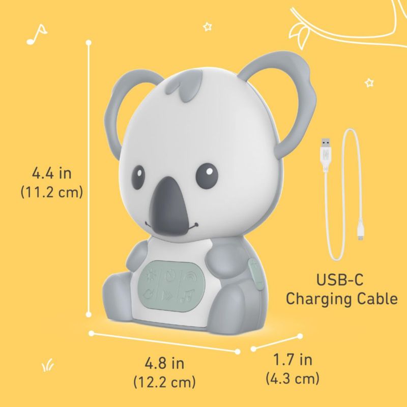 Máquina de Sonido Pure Enrichment Koala Portátil con 12 Melodías