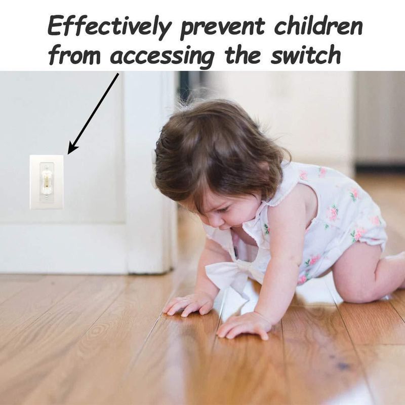Protector para Interruptor de Luz AWEI AZHI 60 mm Pack de 6 Transparente