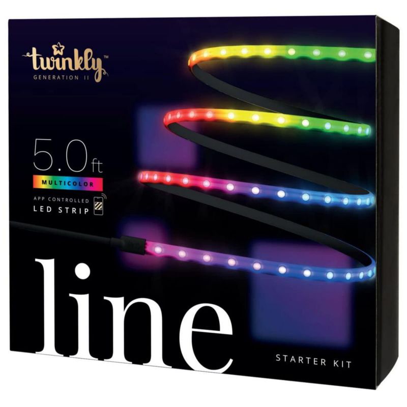 Kit de inicio LED Strip Twinkly Line de 15 m con controlador inteligente