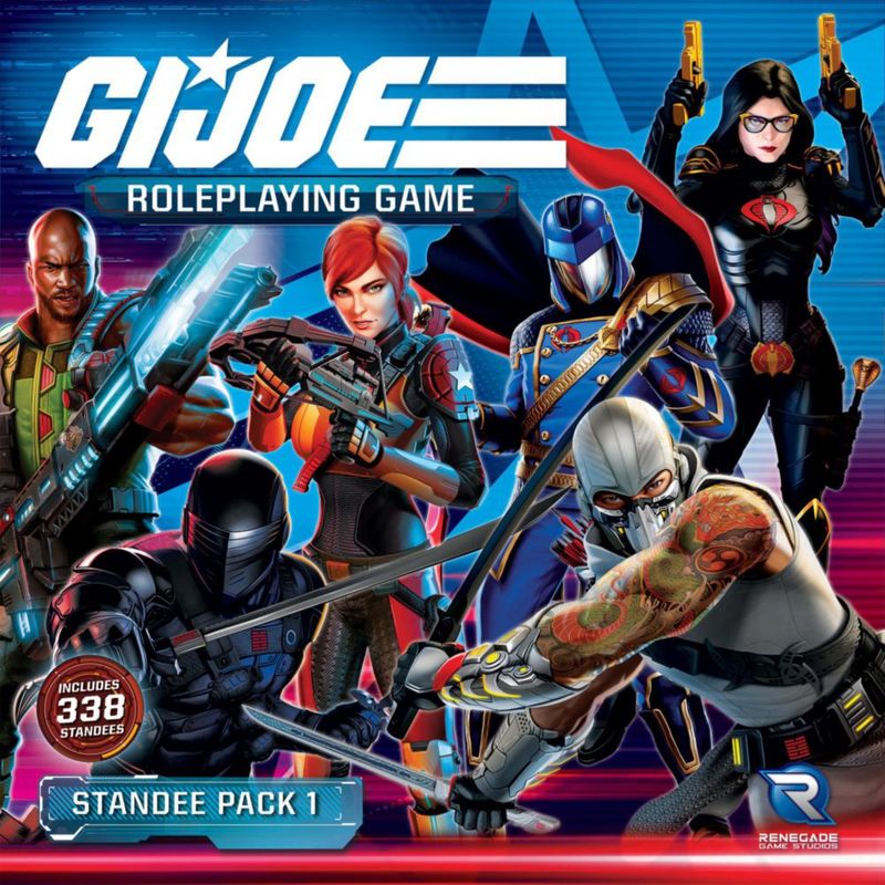 Peanas para juego Renegade G.I. Joe RPG 338 personajes