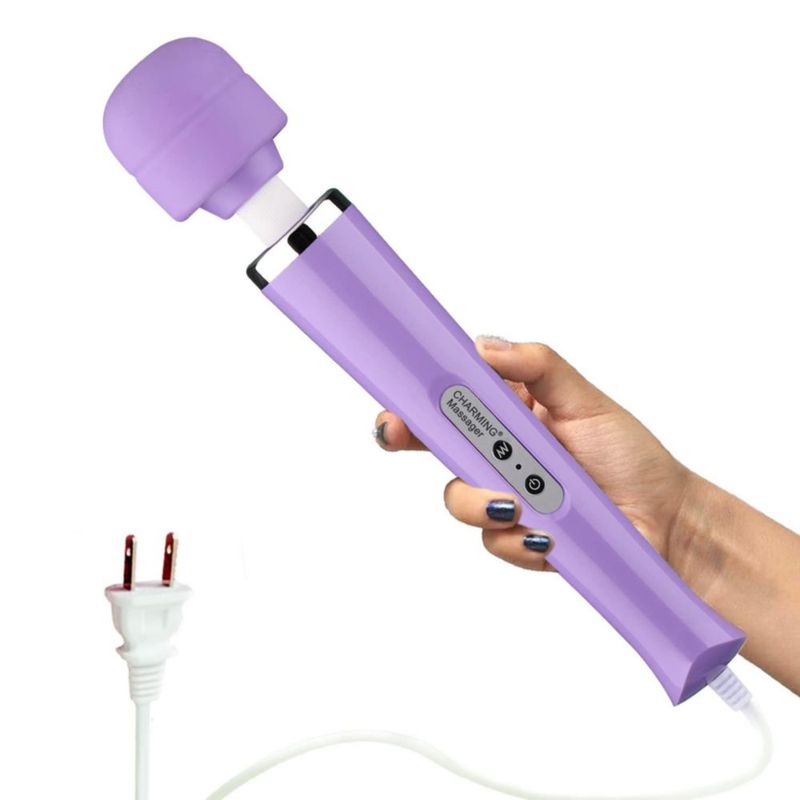 Masajeador CHARMING de 32 cm varita de vibración de 10 velocidades 110‑250 V