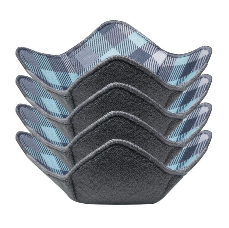 Soporte para cuencos Aticca 18 cm pack de 4 azul gris multicolor