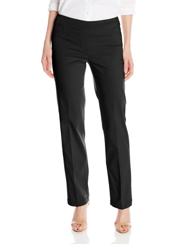 PANTALONES SLIM‑SATION 79 cm 4‑vías stretch negro