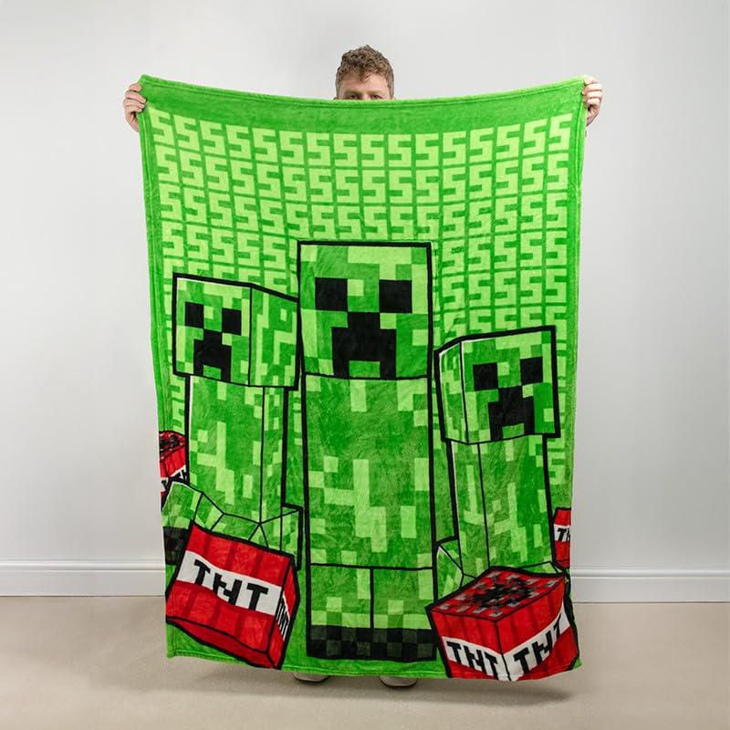 Manta Paladone Minecraft 120 cm × 150 cm Plegable