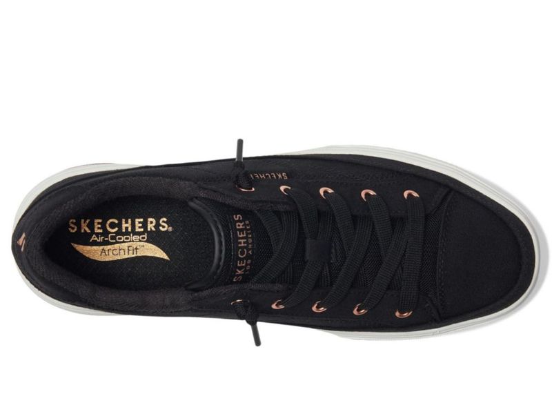 Zapatilla Skechers Arch Fit Arcade-Meet Ya There para mujer color negro