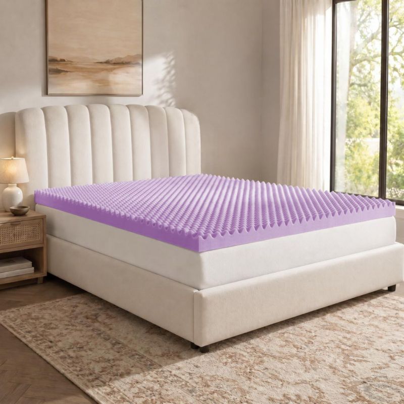 Sobrecolchón SageNest 76 cm Celdas de Huevo Twin XL