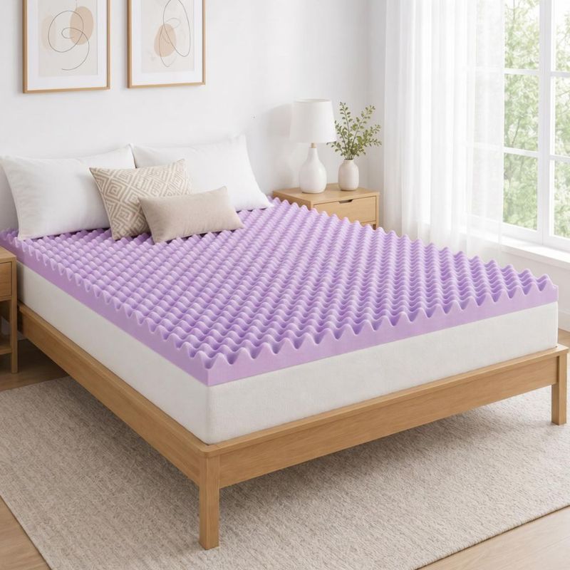 Sobrecolchón SageNest 76 cm Celdas de Huevo Twin XL