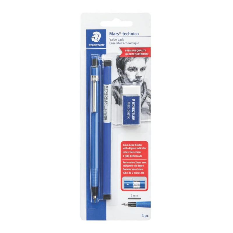 Portaminas STAEDTLER Mars Azul 18 unidades
