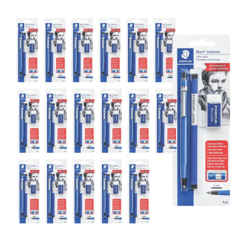 Portaminas STAEDTLER Mars Azul 18 unidades