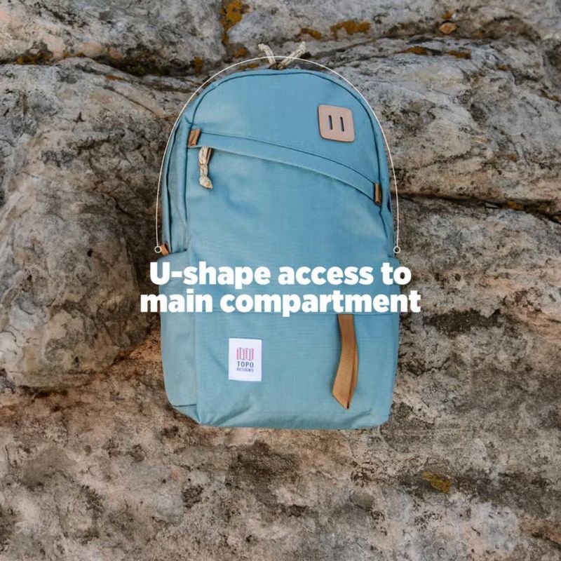 Mochila Topo Designs Daypack Classic 21L Nylon Reciclado