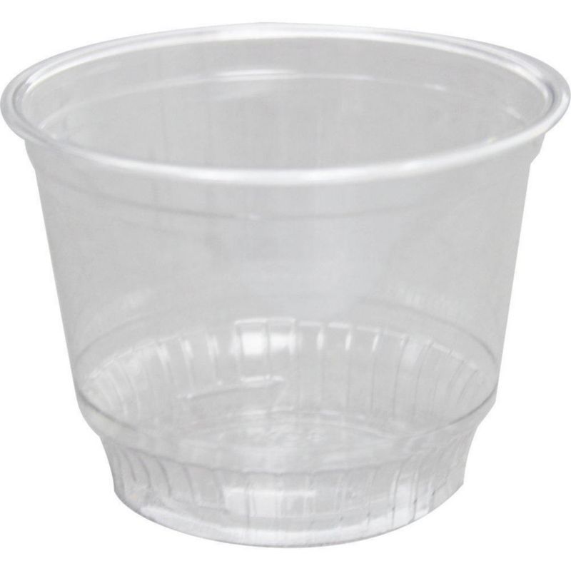 Vasitos de postre Karat 237 ml PET (paquete de 1000)