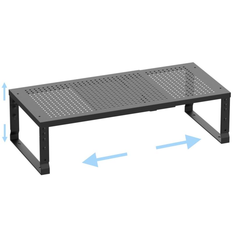 Estante Ipotive Expandible 42‑67 cm Negro Grande