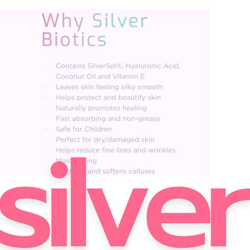 Loción cicatrizante American Biotech Silver Biotics 100 ml