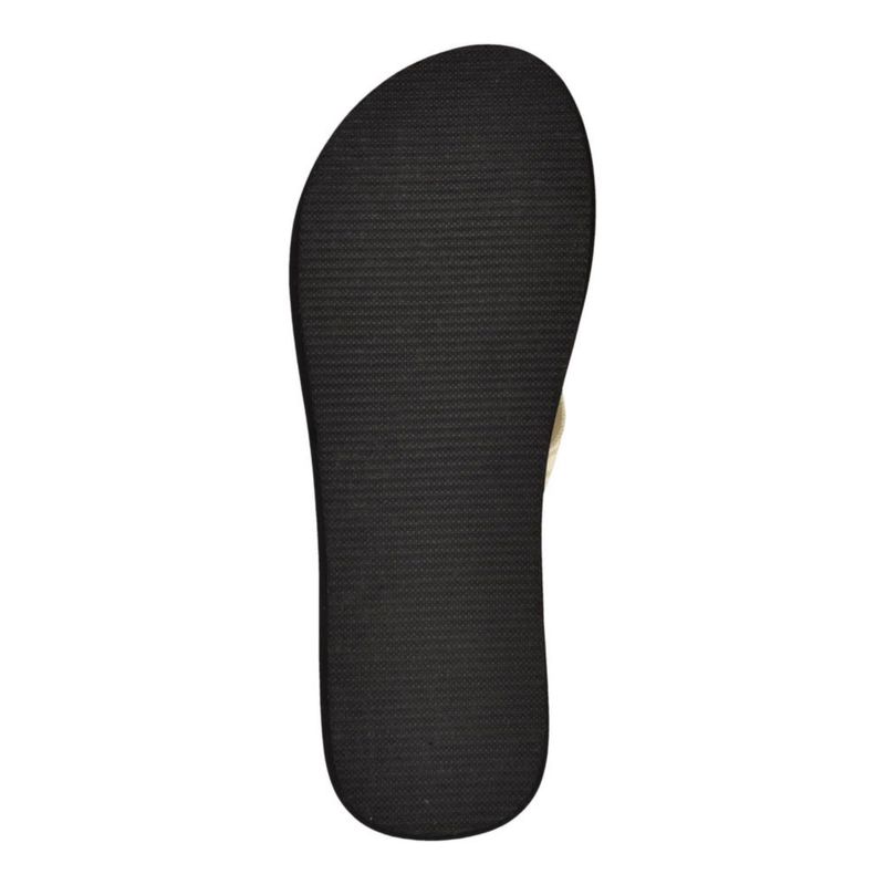Chancla Calvin Klein Caluha Marfil con logo talla 7 (mujer)