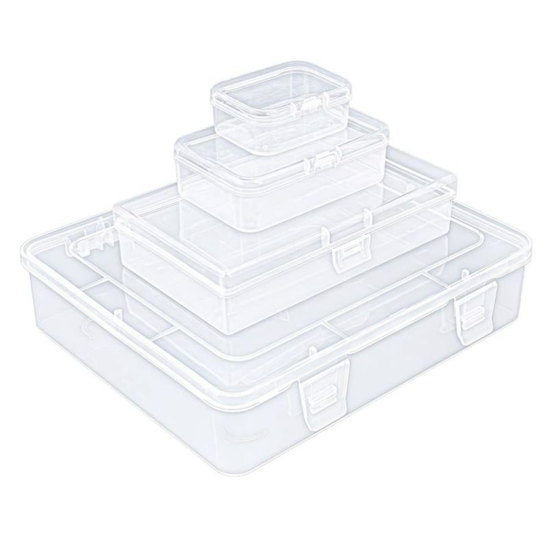Juego de 7 cajas de almacenamiento rectangulares Goodma de tamaños mixtos