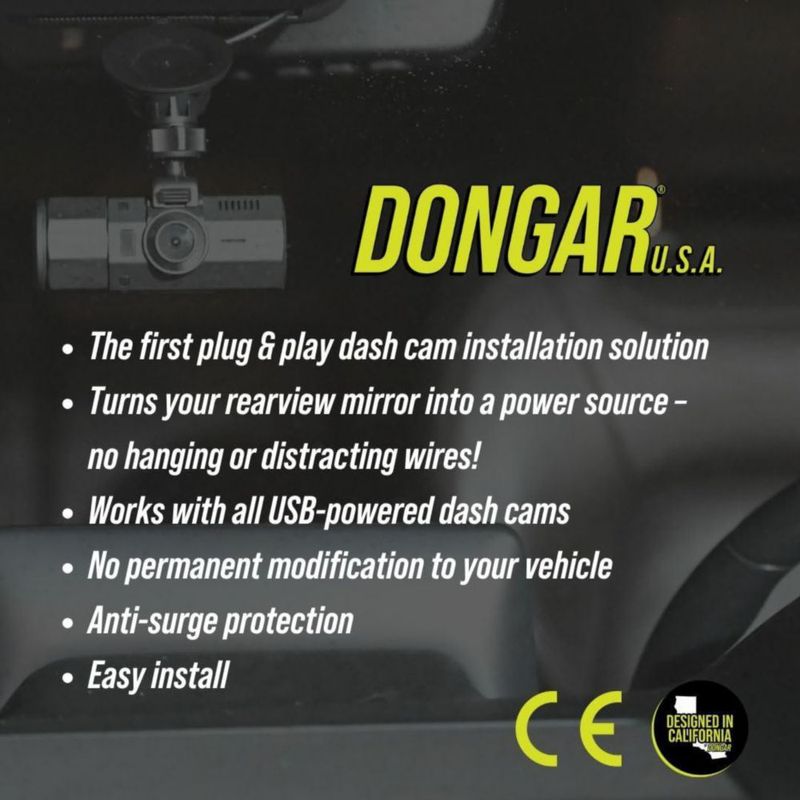 Adaptador Dongar de 10 pines Tipo E para cámara de tablero Mazda