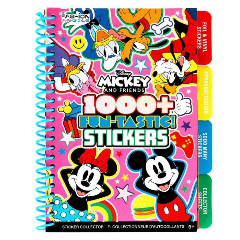 Libro de Pegatinas Fashion Angels Disney 1000+