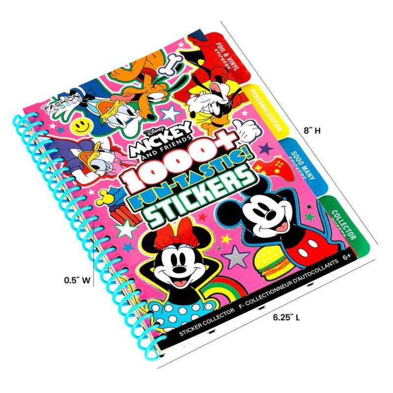 Libro de Pegatinas Fashion Angels Disney 1000+