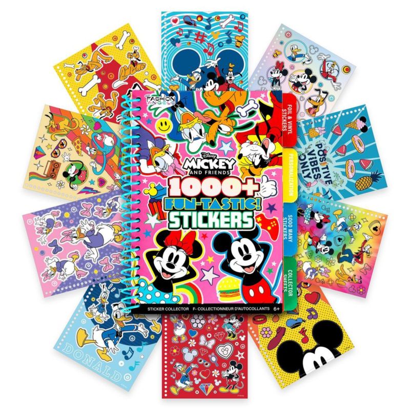 Libro de Pegatinas Fashion Angels Disney 1000+