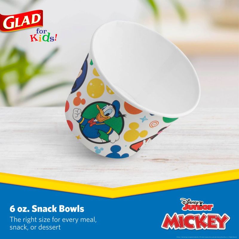 Tazón desechable Glad 177 ml Disney (paquete de 32)