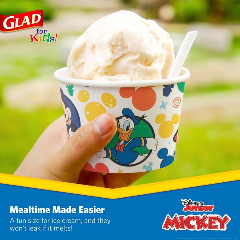 Tazón desechable Glad 177 ml Disney (paquete de 32)