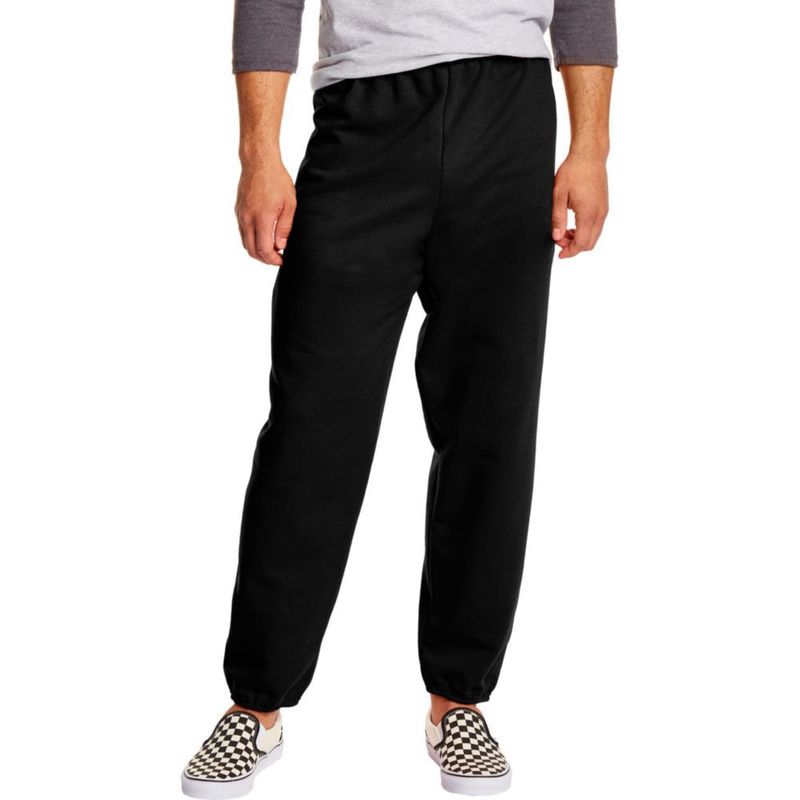 PANTALONES Hanes Ecosmart 2 unidades Negro Talla Mediana EE. UU.