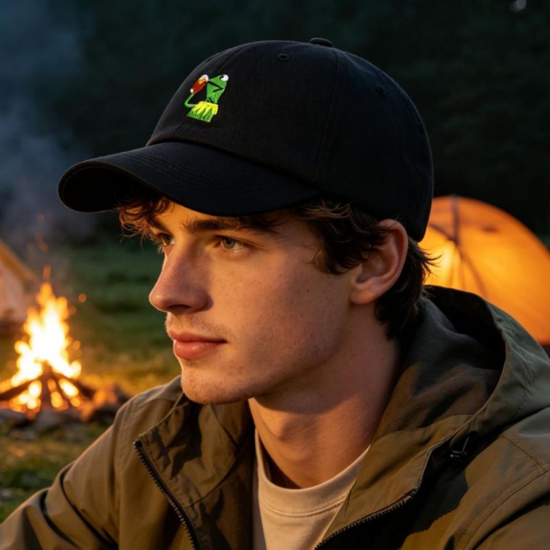 Gorra Raylarnia Kermit la Rana bordada