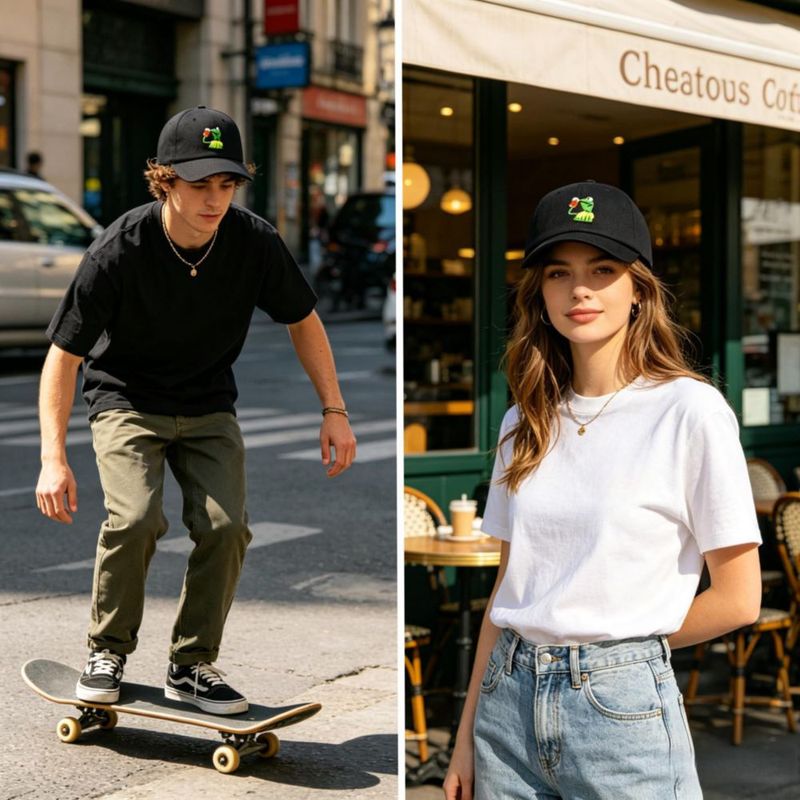 Gorra Raylarnia Kermit la Rana bordada