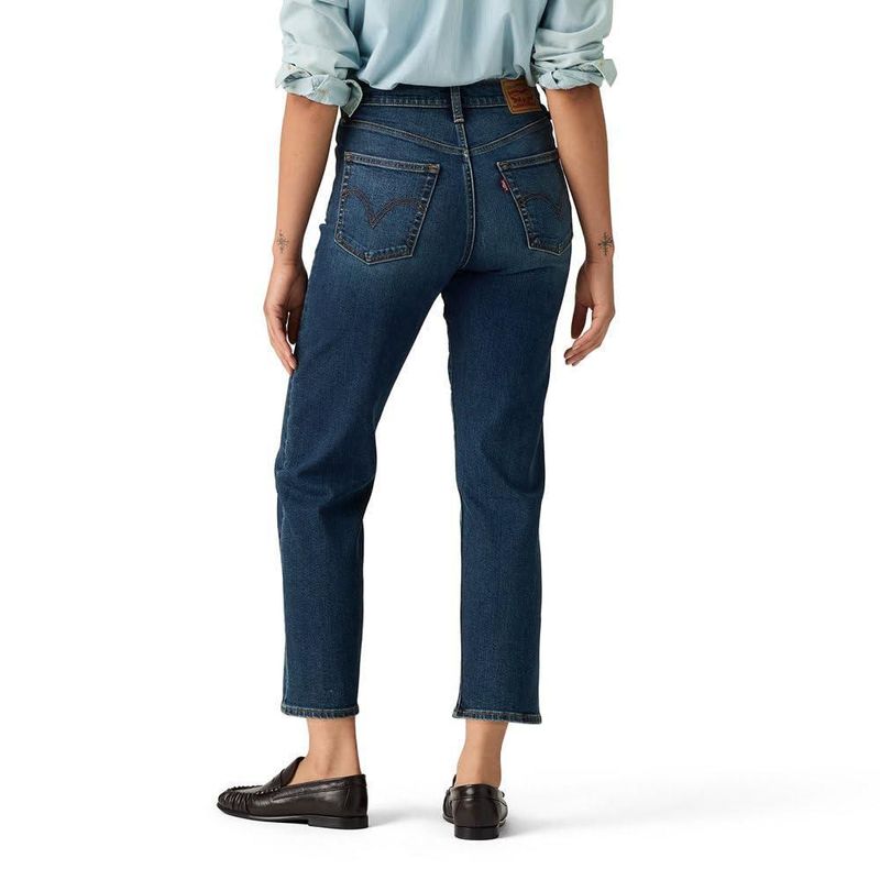 Levi's Jeans Mujer Ribcage Straight 25 de Estiramiento Medio