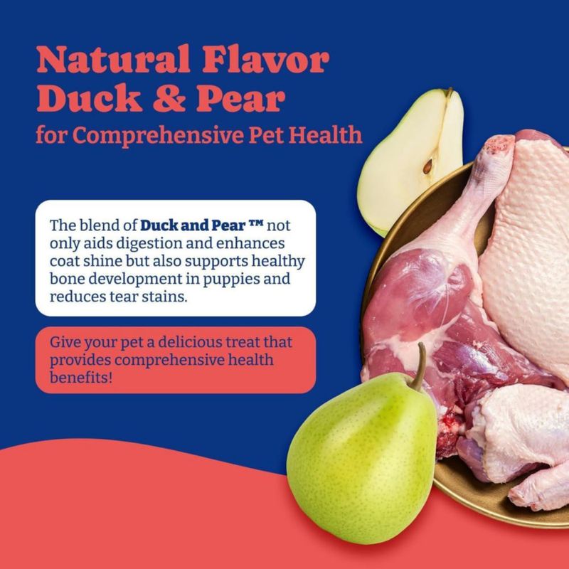Masticables para Perro YoYoBay 180 uds Sabor Pato y Pera – Protector de Césped