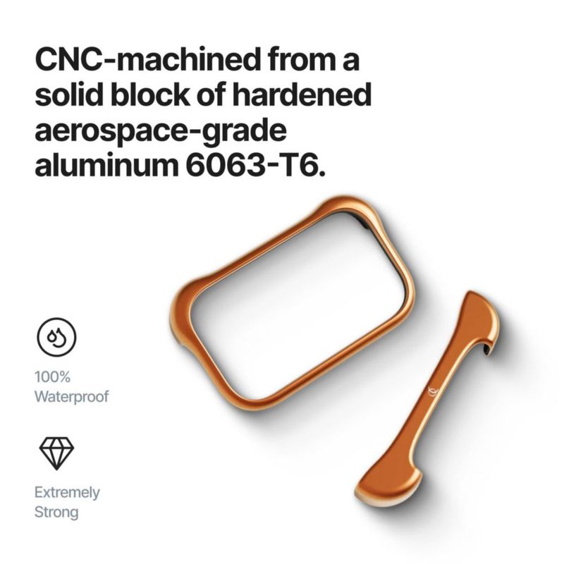 Funda Arc Pulse para iPhone 17 Pro 6.3" de Aluminio