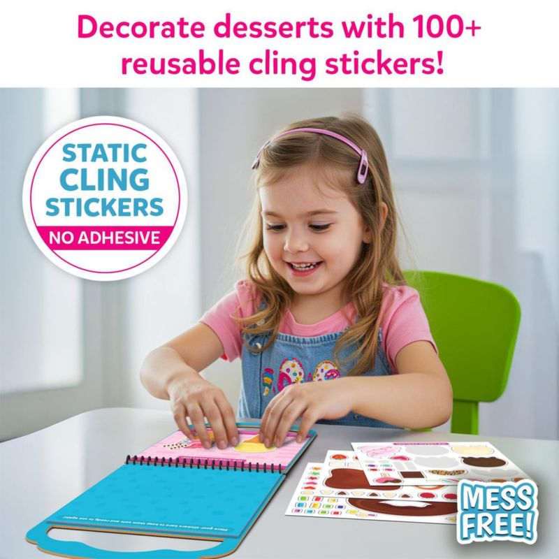 Libro de pegatinas Skillmatics Peelies Chef de postres