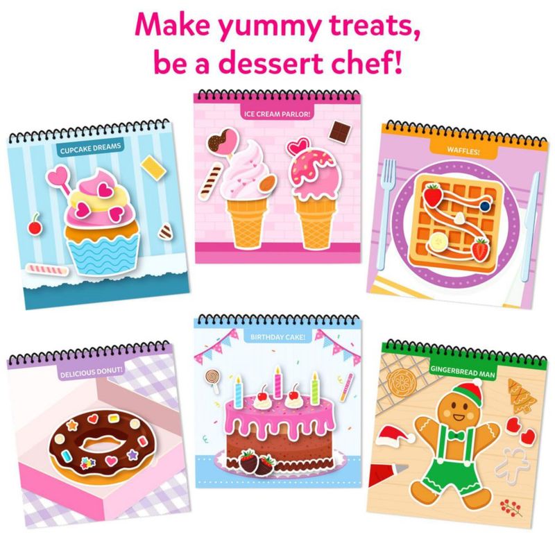 Libro de pegatinas Skillmatics Peelies Chef de postres