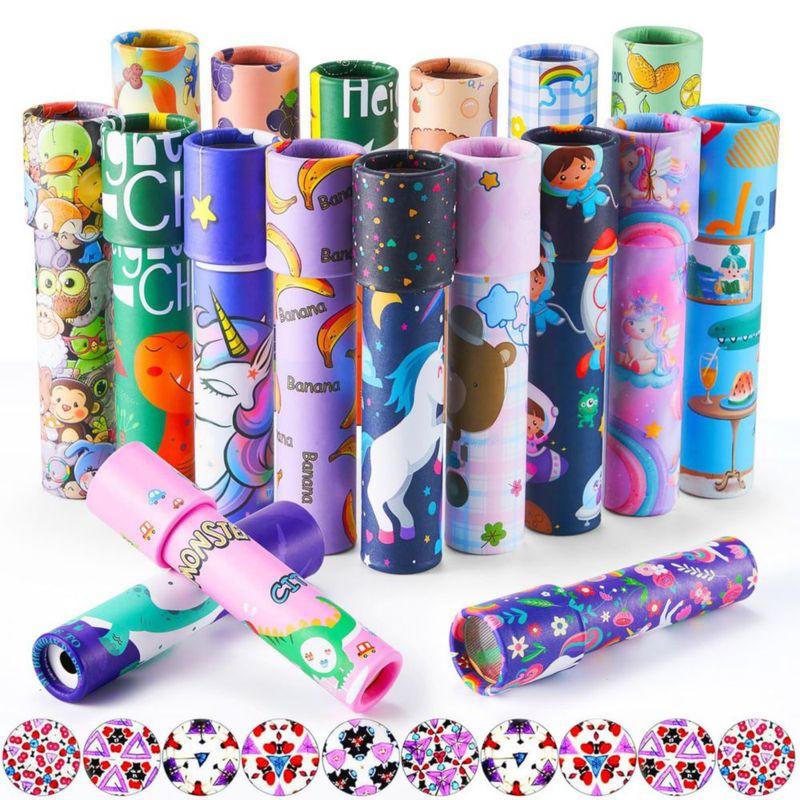 Kaleidoscopios YUBAGOWU 18 uds. para recuerdos de fiesta infantiles
