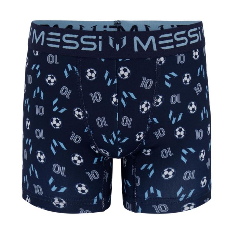 Calzoncillos tipo bóxer Messi pack de 4 cintura elástica y tejido stretch