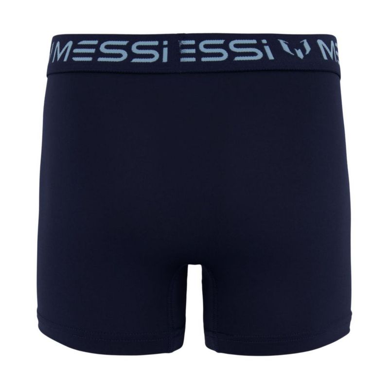 Calzoncillos tipo bóxer Messi pack de 4 cintura elástica y tejido stretch
