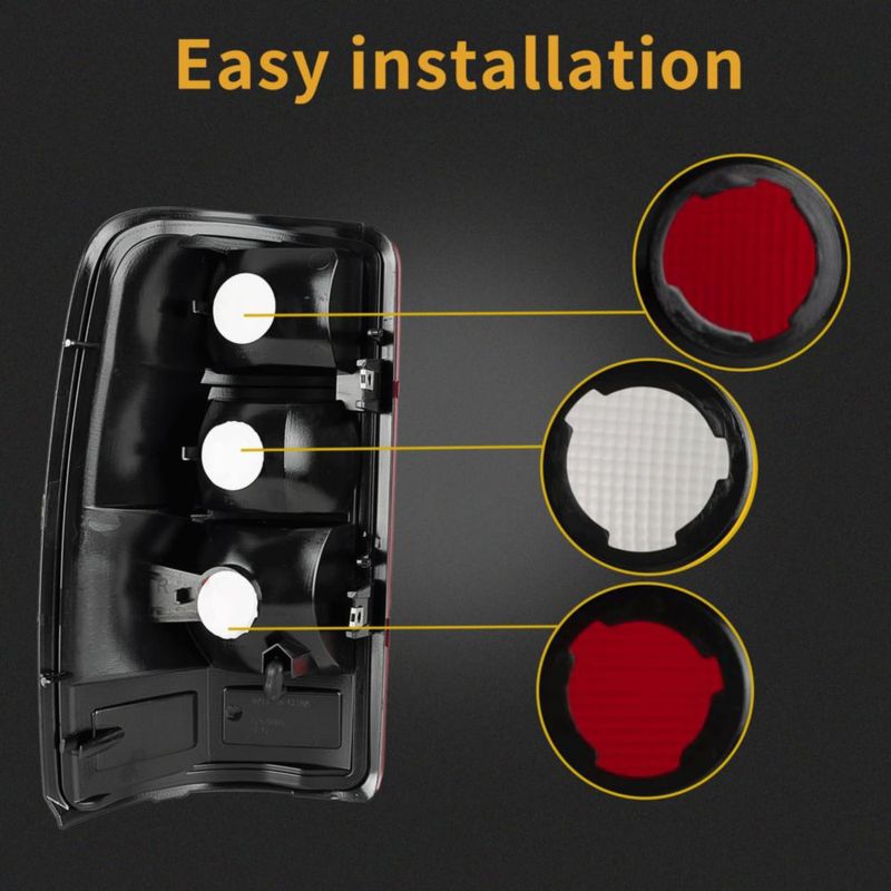Luz trasera MiKaFex Chevy Tahoe Suburban Yukon 00-06