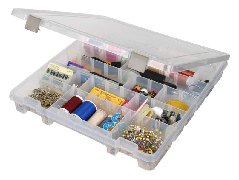 Caja de almacenamiento ArtBin 39x36x5 cm 20 divisores transparente