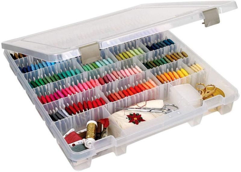 Caja de almacenamiento ArtBin 39x36x5 cm 20 divisores transparente