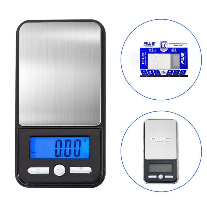Balanza Digital AMERICAN WEIGH SCALES 150 g Precisión 001 g