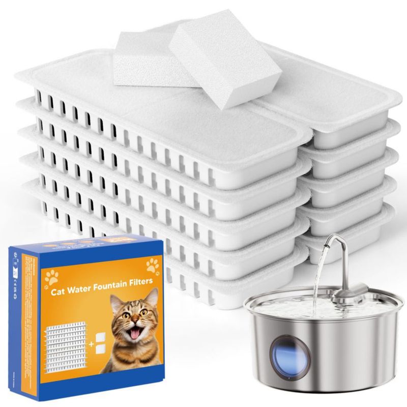 Filtros para fuente de agua para gatos Puppyspout 32 L (paquete de 10)