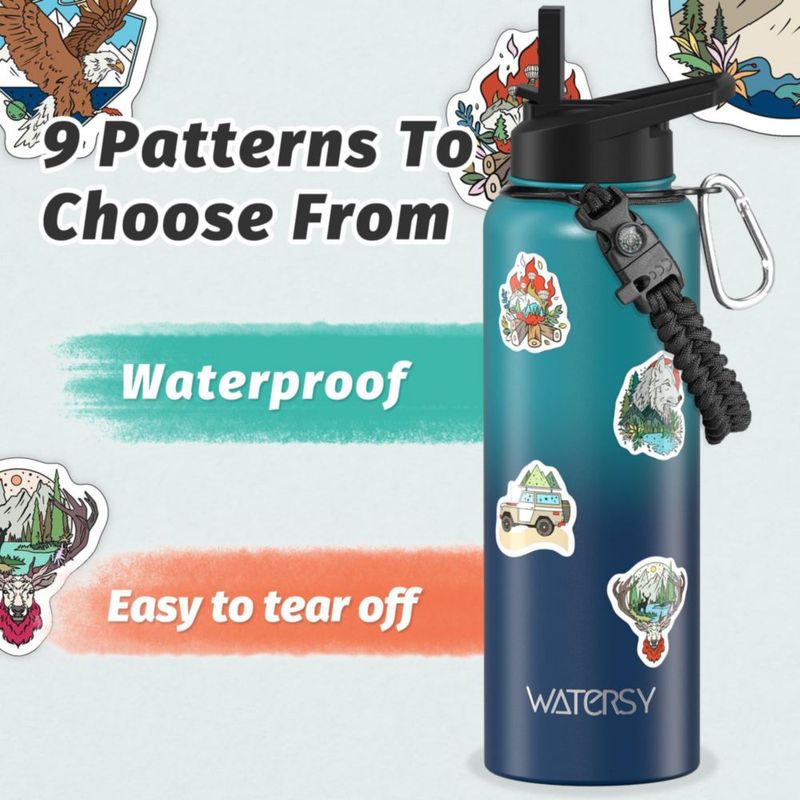 Botella de Agua Watersy 1200 ml Aislada a Prueba de Fugas