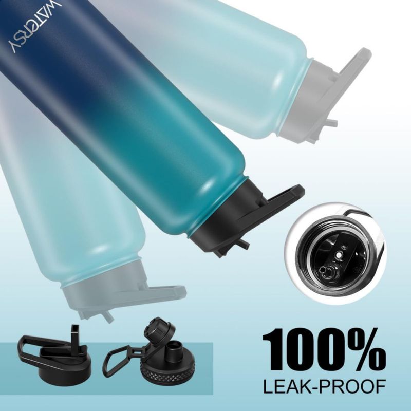Botella de Agua Watersy 1200 ml Aislada a Prueba de Fugas