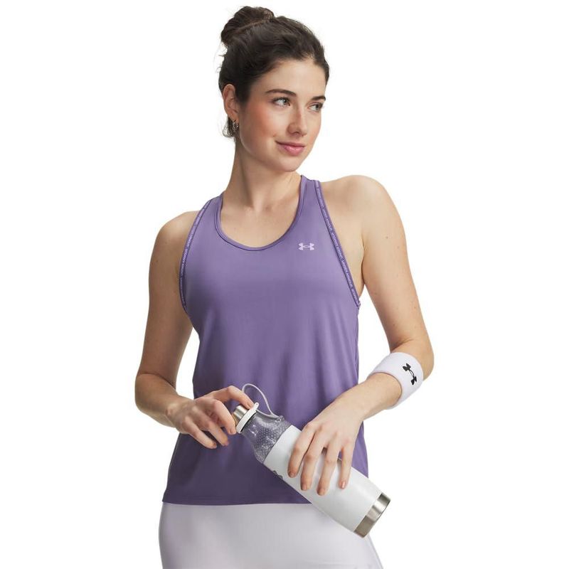 Top sin mangas Under Armour 520 púrpura MD