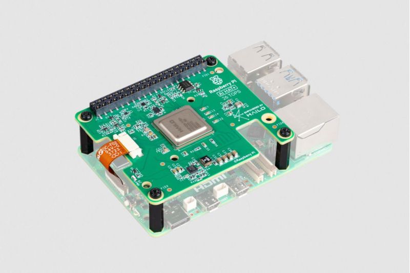AI HAT+ Raspberry Pi 65 x 565 mm 26 TOPS PCIe