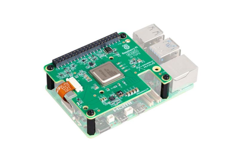 AI HAT+ Raspberry Pi 65 x 565 mm 26 TOPS PCIe