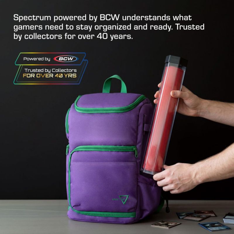 Tubo Protector de Plástico BCW 39 cm para Tapete de Juego